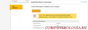 Ошибка в плагине Flash Player 