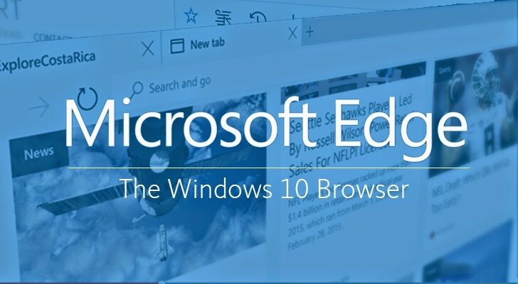 Описание браузер Microsoft Edge в Windows 10