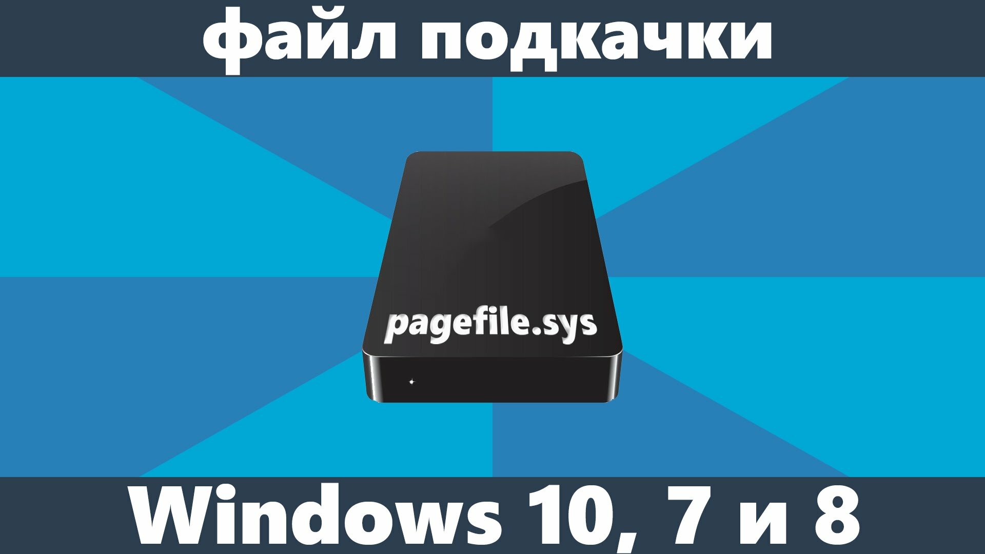 Файл подкачки Windows 