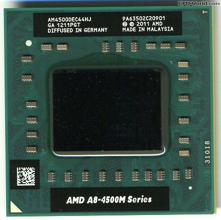 процессор AMD A8-4500M