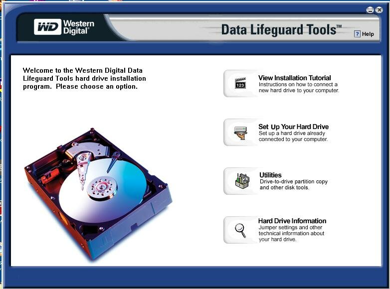 Western Digital Data Lifeguard Diagnostic